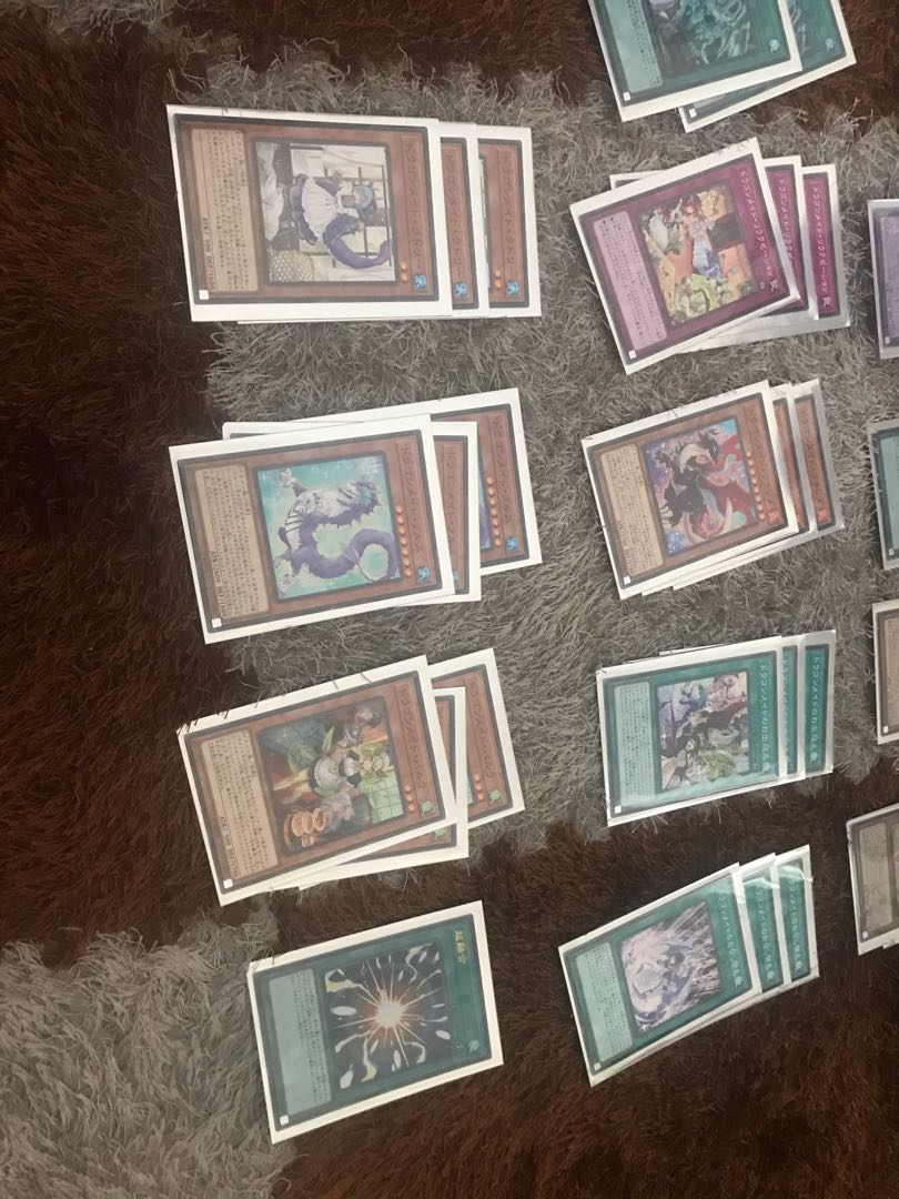 Dragon Rosa de Deck parts can be sold in pieces.