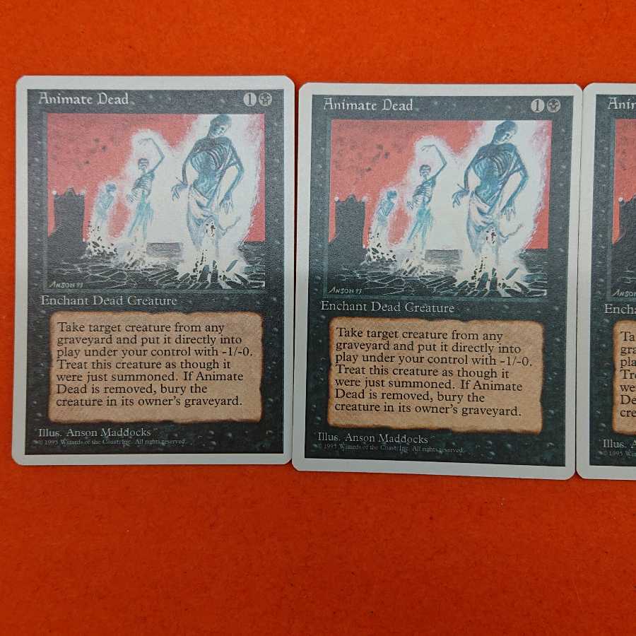 MTG1 Animate Dead English 4ED 4-card set