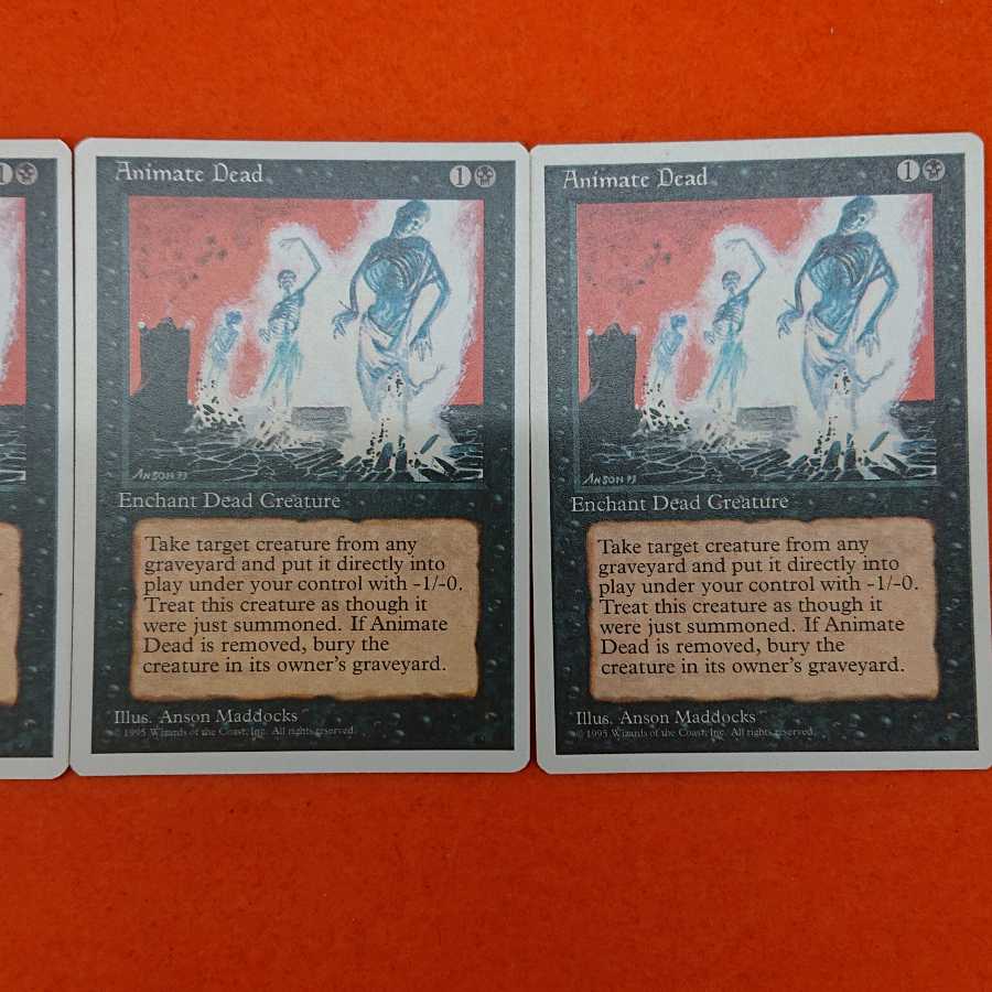 MTG1 Animate Dead English 4ED 4-card set
