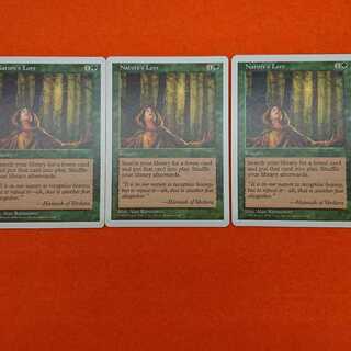 MTG2 Nature's Lore English 5ED Set of 3
