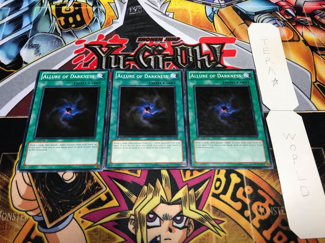 英語版 闇の誘惑 ノーマル 3枚セット てら