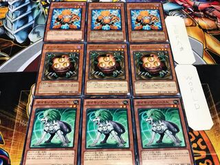 サイキック クリッター  シンクロン ノーマル 各3枚セット まとめ