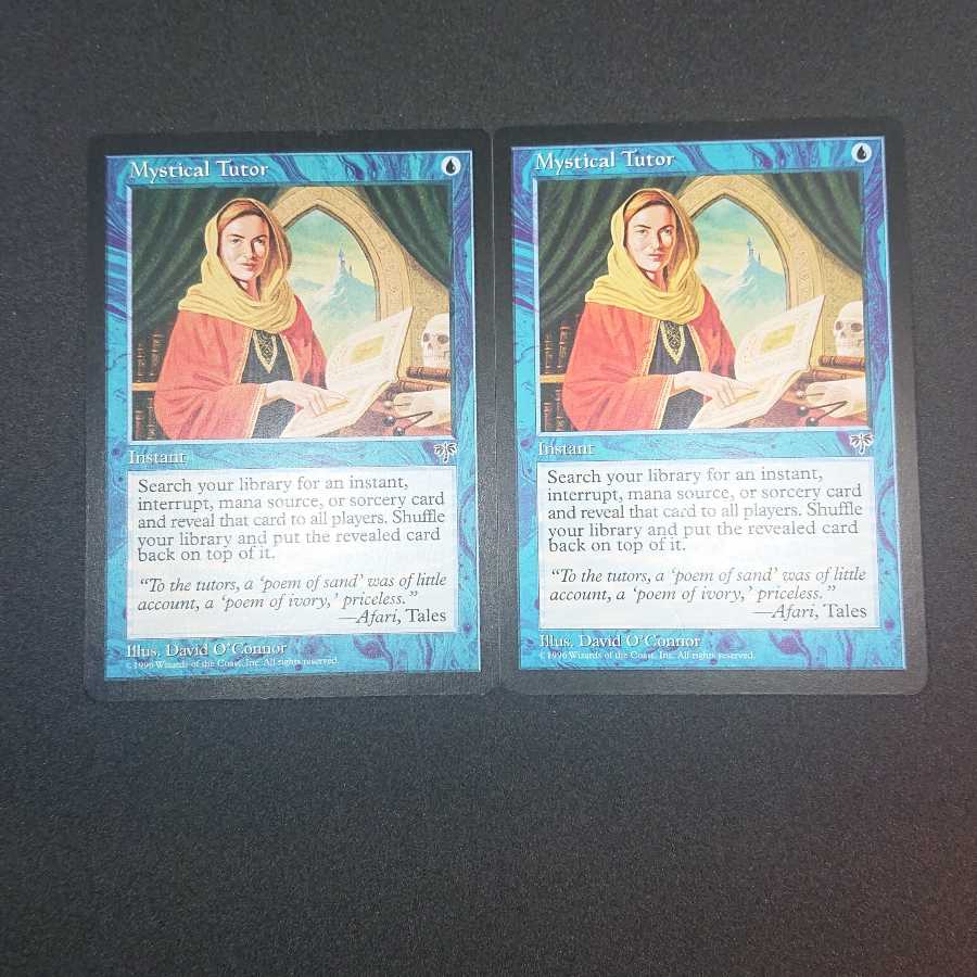 MTG1 Mystical Tutor English [MIR] Set of 2