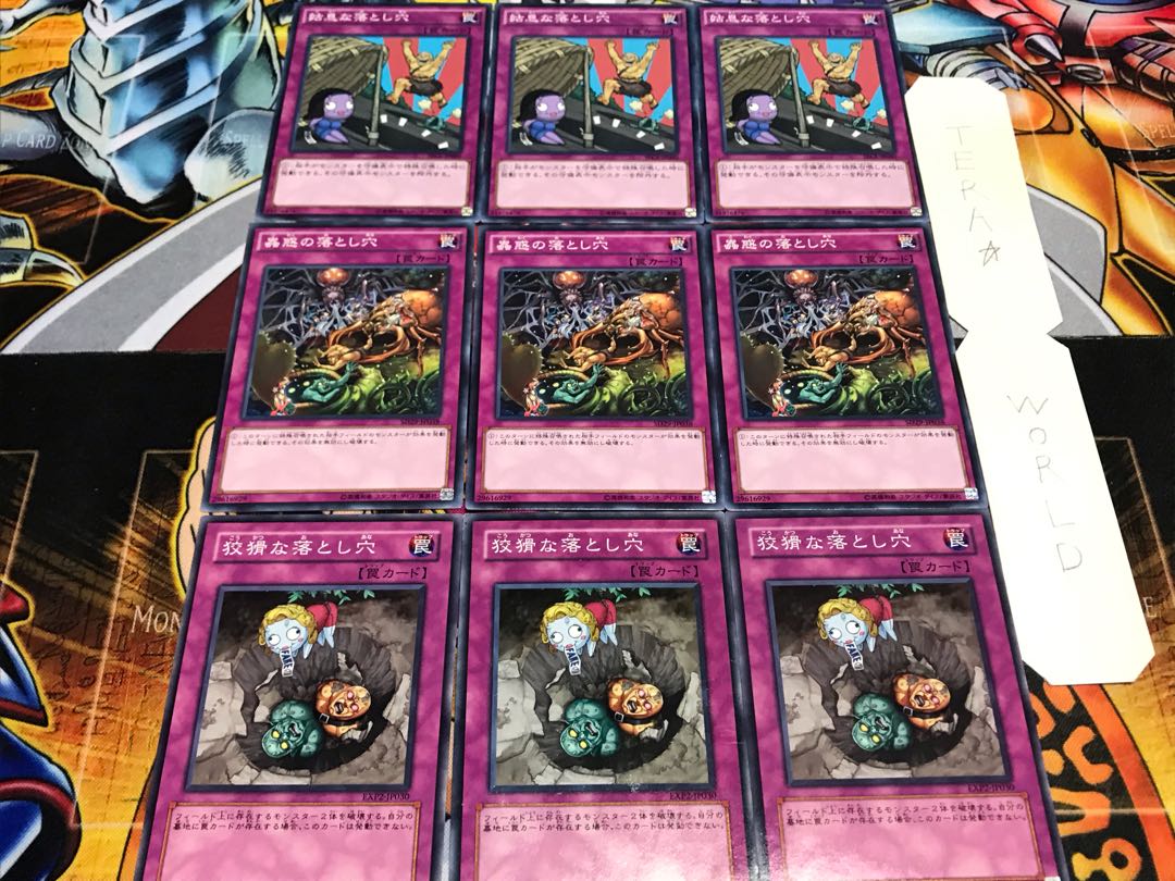 Cunning Double Trap Hole Normal, set of 3 of each, summary