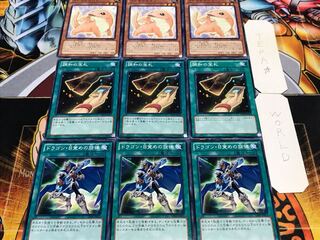 ドラゴン目覚め 調和の宝札 コドモ ノーマル 各3枚セット まとめ