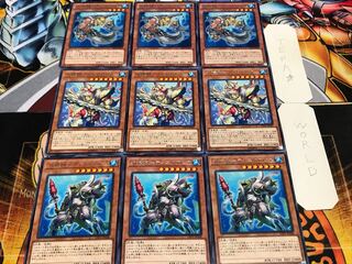 水精鱗-ディニクアビス メガロ アビスパイク レア 各3枚セット まとめ