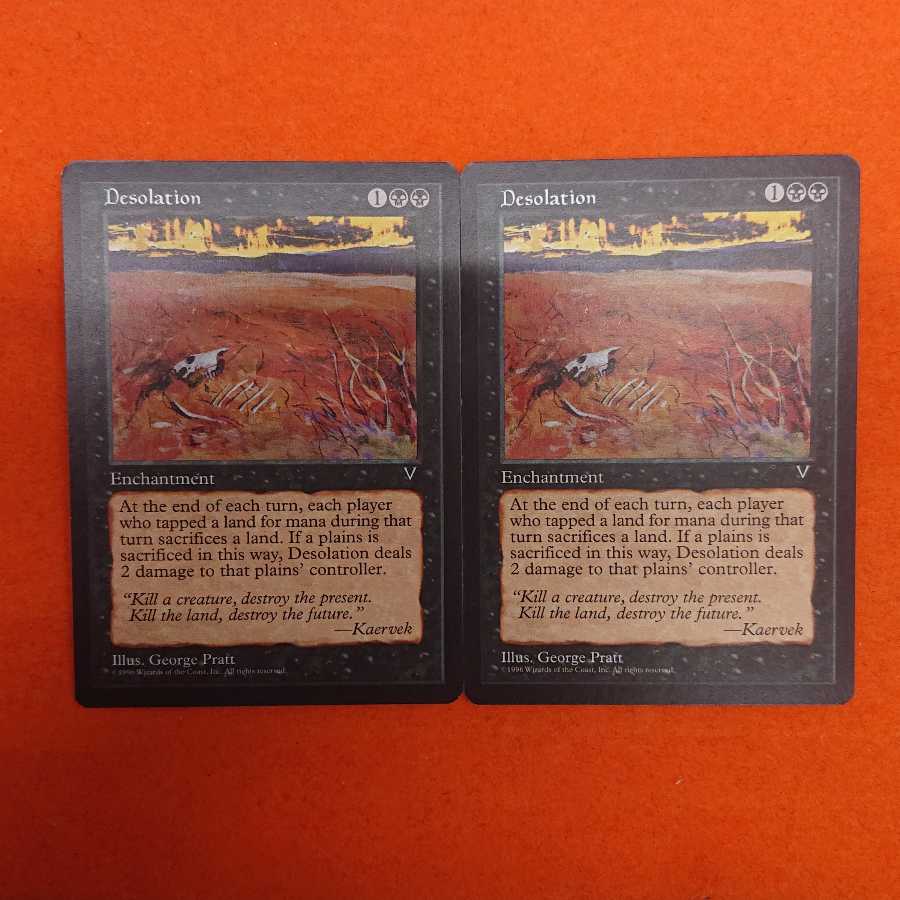 MTG2 Desolation English 2-card set