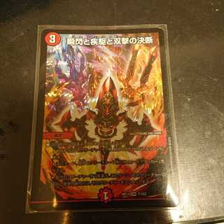 瞬閃と疾駆と双撃の決断