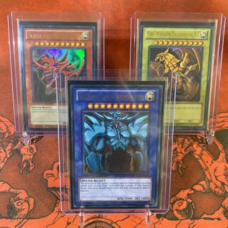 北米 英語版 三幻神セット 遊戯王 プラチナシークレット