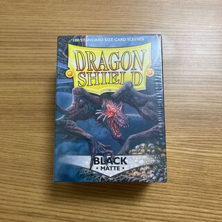 ドラゴン・シールド　ブラック　100枚入り　スリーブ