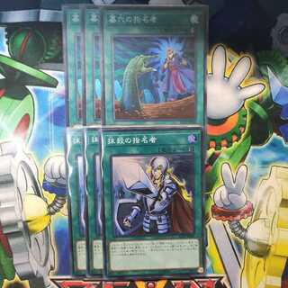 墓穴の指名者  抹殺の指名者 3枚セット