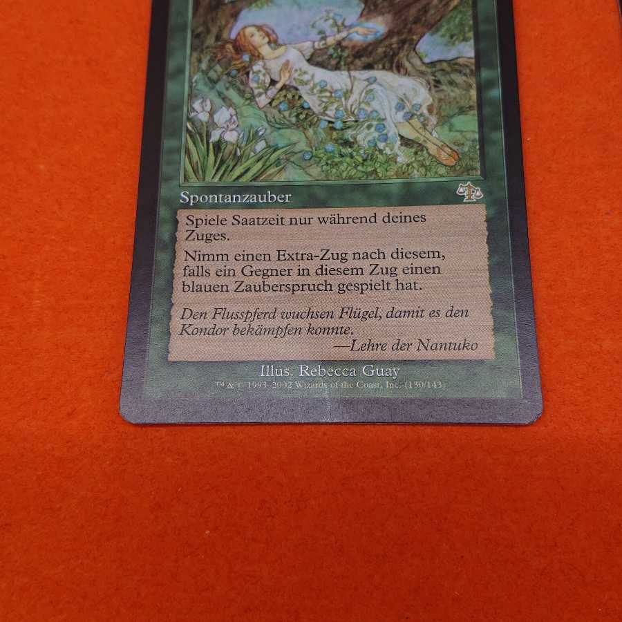 MTG1 種蒔き時 saatzeit ドイツ語版 2枚セット