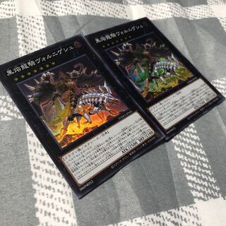 [2枚セット] 黒熔龍騎ヴォルニゲシュ　スーパーレア　DAMA-JP045
