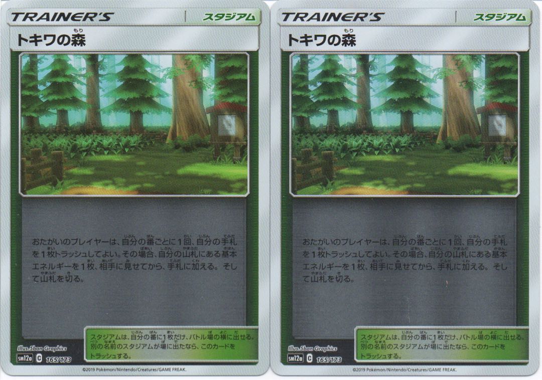 ポケモンカード トキワの森 ミラー 2枚