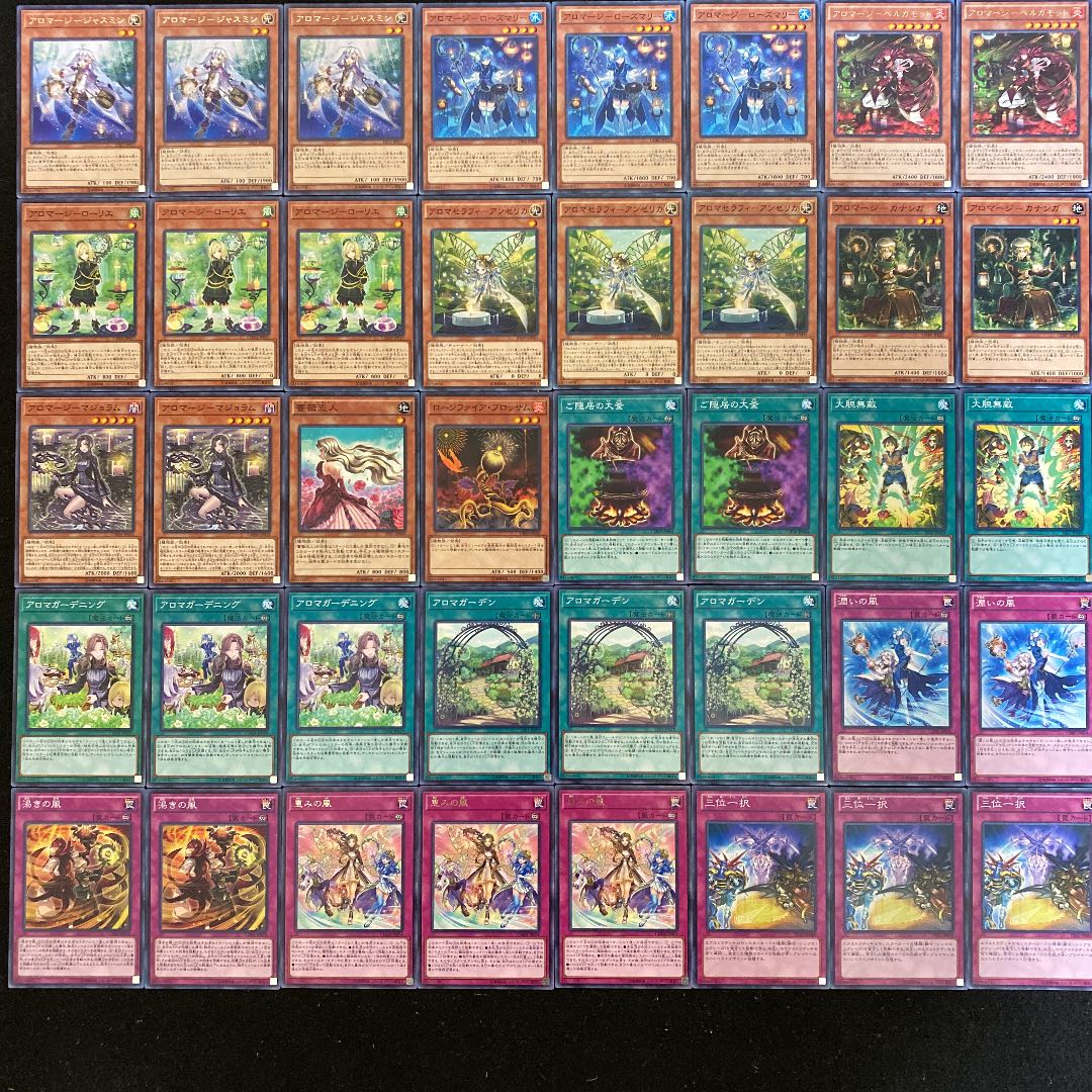 遊戯王 アロマデッキ40枚+EX15枚(No.223)