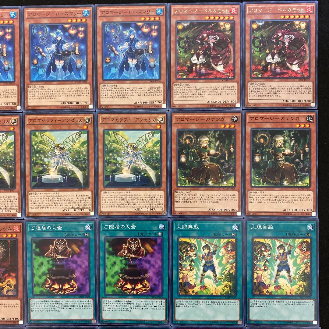 遊戯王 アロマデッキ40枚+EX15枚(No.223)