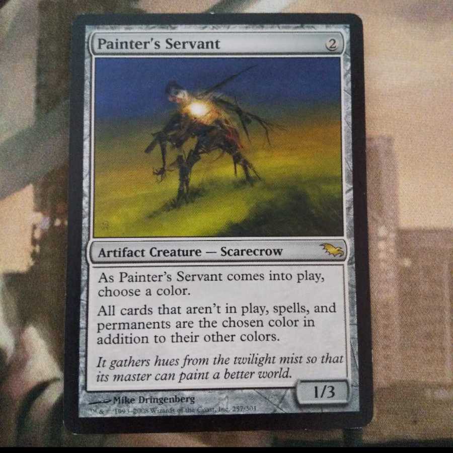 MTG 絵描きの召使い/Painter’s Servant 英3 MTG 絵描きの召使い/Painter's Servant 英3