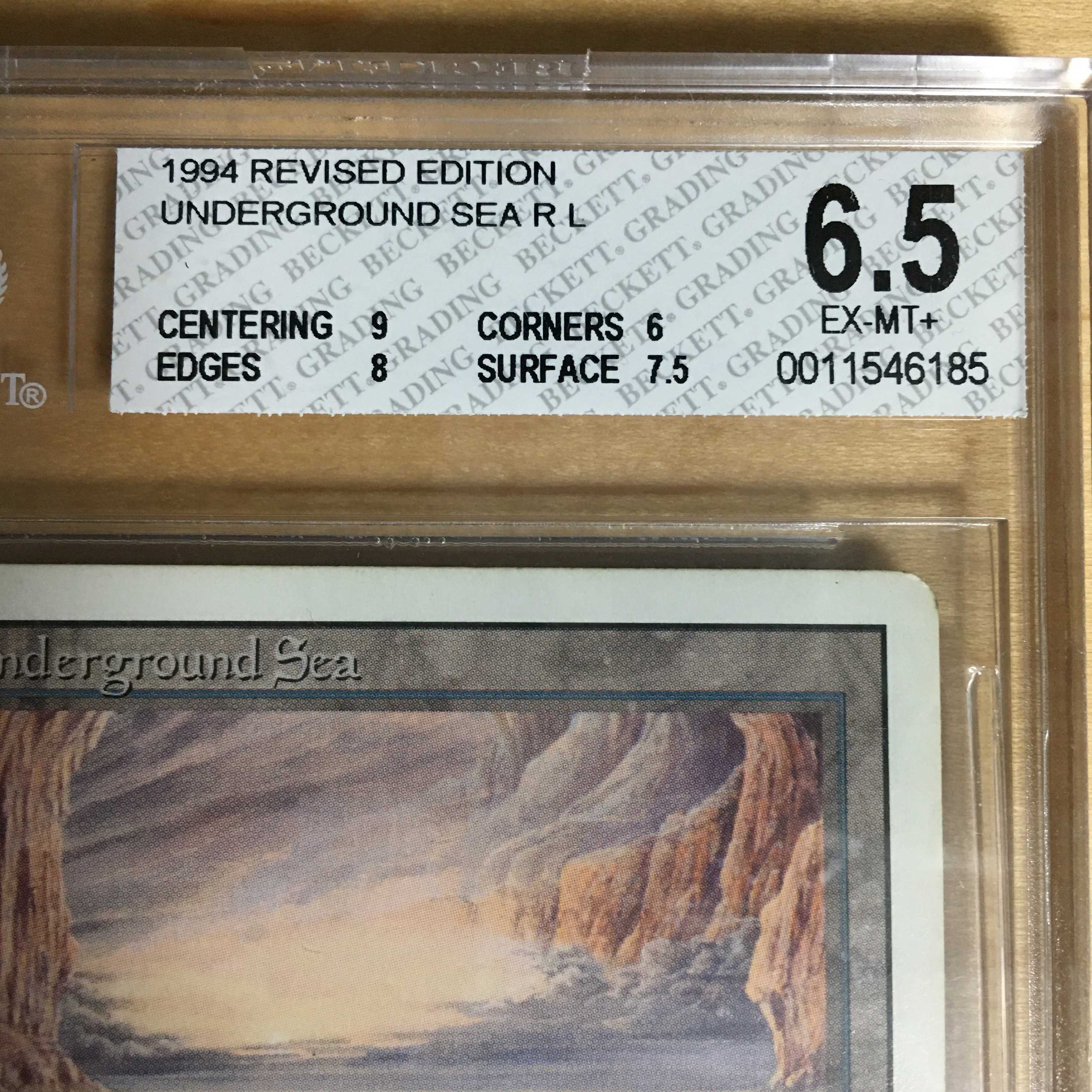 Underground Sea Revised BGS6.5 英1枚 1枚