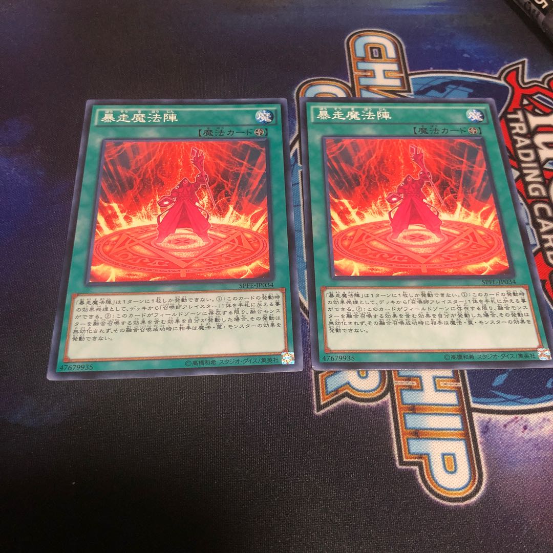 暴走魔法陣 ノーマル　2枚