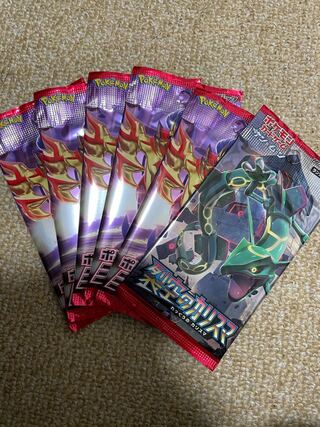 裂空のカリスマ付き拡張パックシールド5パック