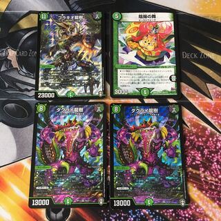 ブラキオ龍樹1枚、ダクライ龍樹2枚、陰陽の舞1枚