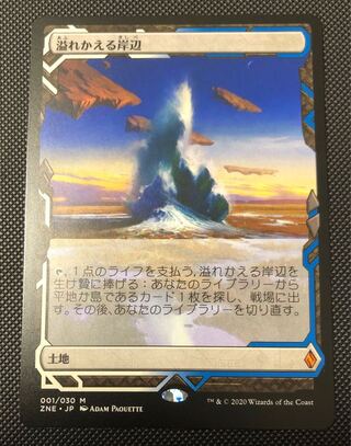 溢れかえる岸辺 ZNEエクスペディション版 日本語1枚