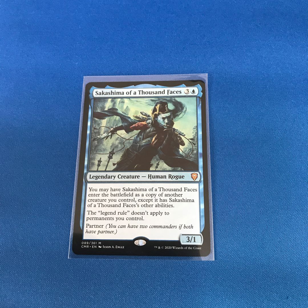 MTG  千の顔の逆嶋　英語版 1枚