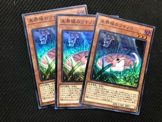 遊戯王 未界域のツチノコ スーパーレア 3枚セット