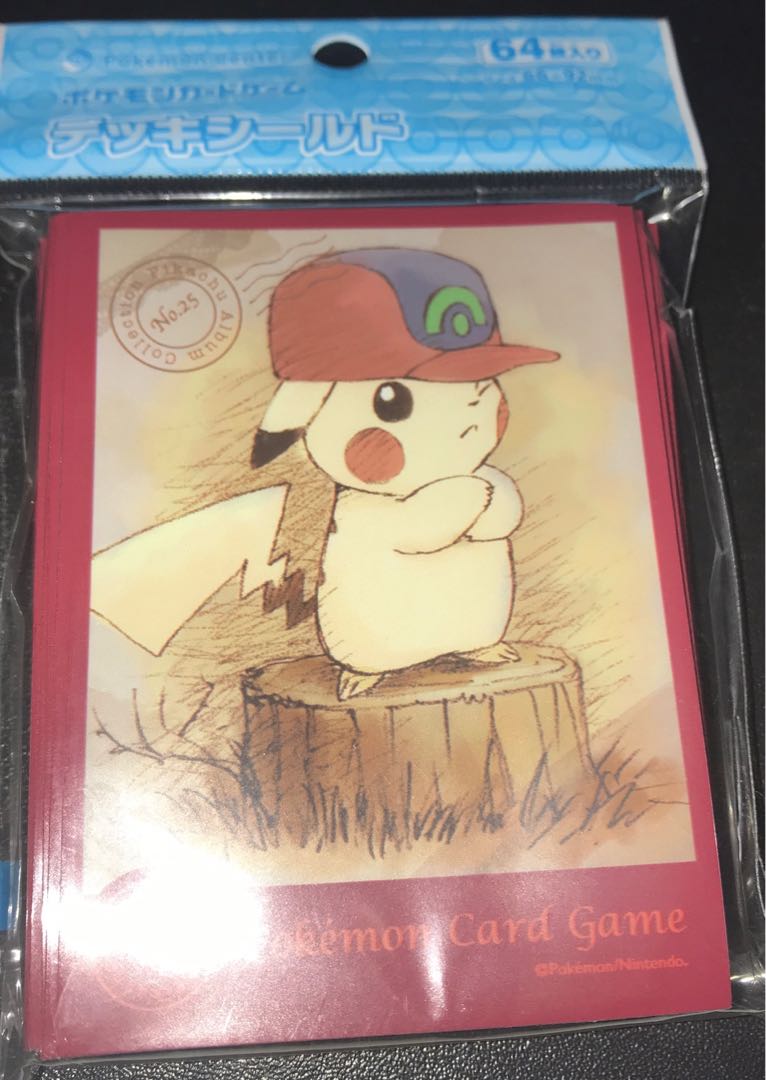 ぼうしをかぶったピカチュウ　ホウエン　スリーブ