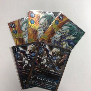 スレイヤードラモン3+エアロブイドラモン2