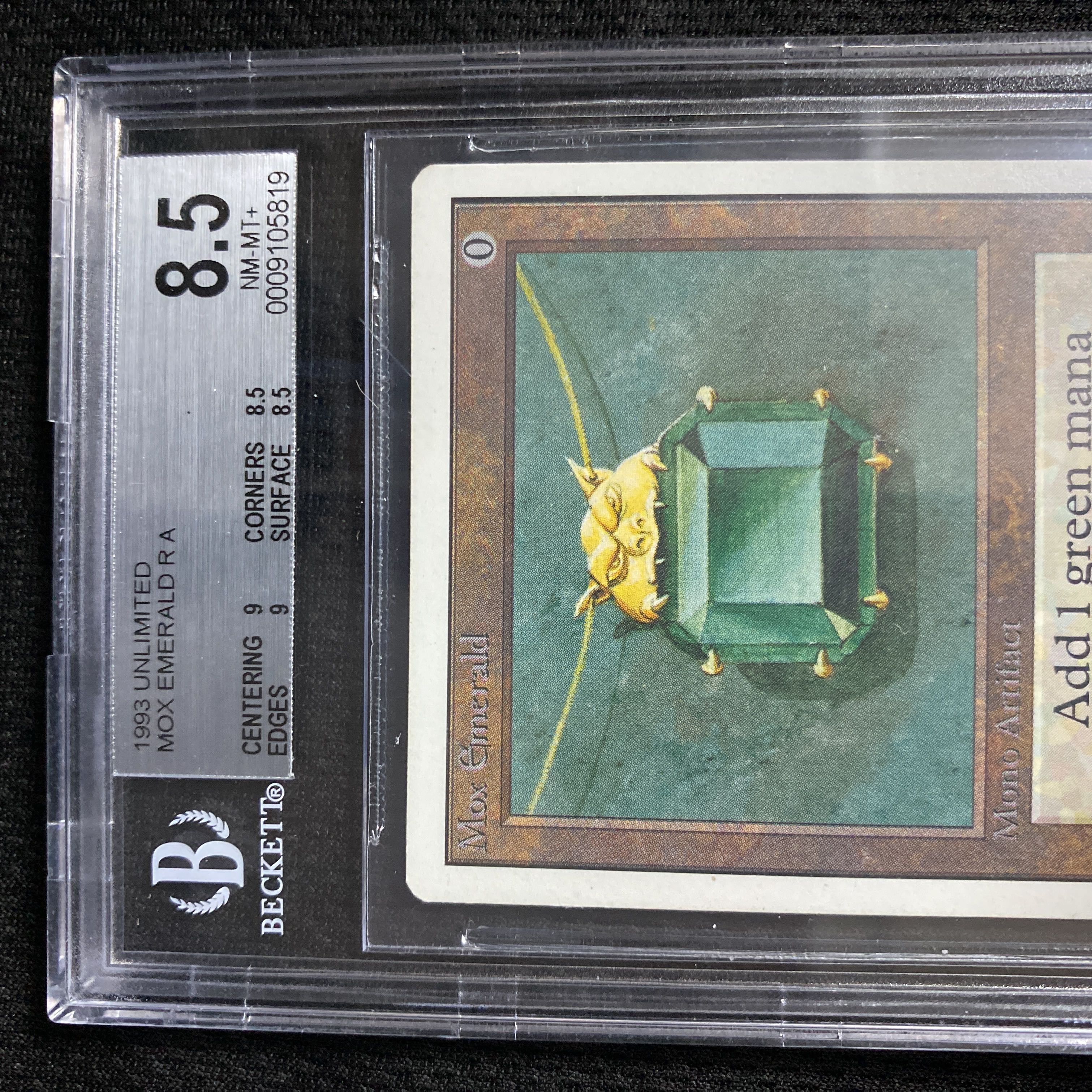 Mox Emerald 2ED BGS8.5