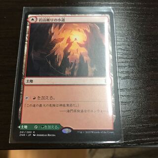 岩山被りの小道  樹木被りの小道　レア