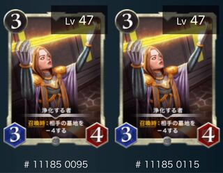 浄化する者　2枚セット