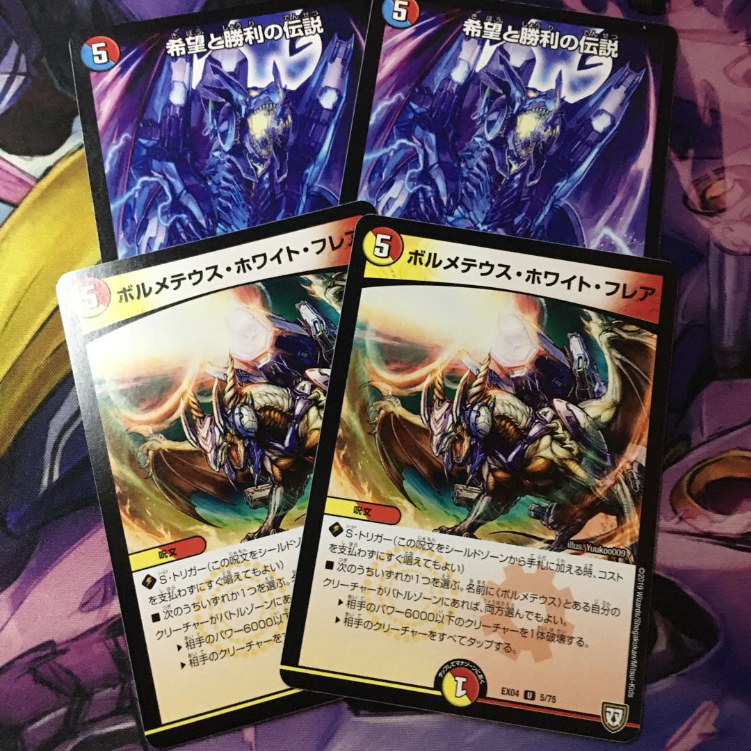 希望と勝利の伝説 ボルメテウス・ホワイト・フレア 二枚セット