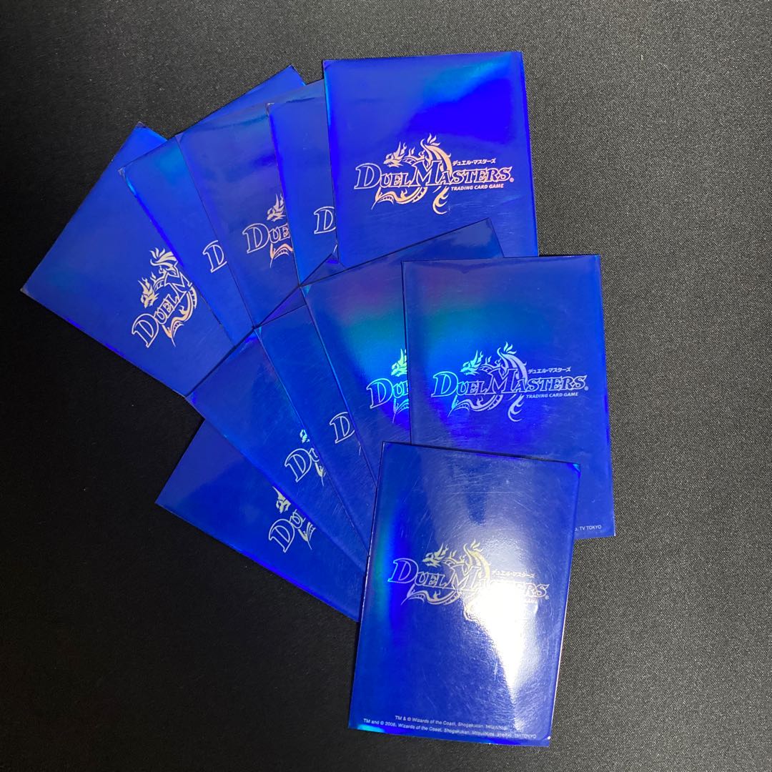 デュエマ公式スリーブ 青 40枚+数枚