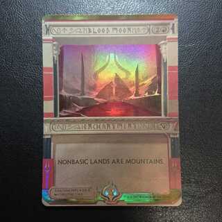 血染めの月/Blood Moon マスターピースFoil１枚