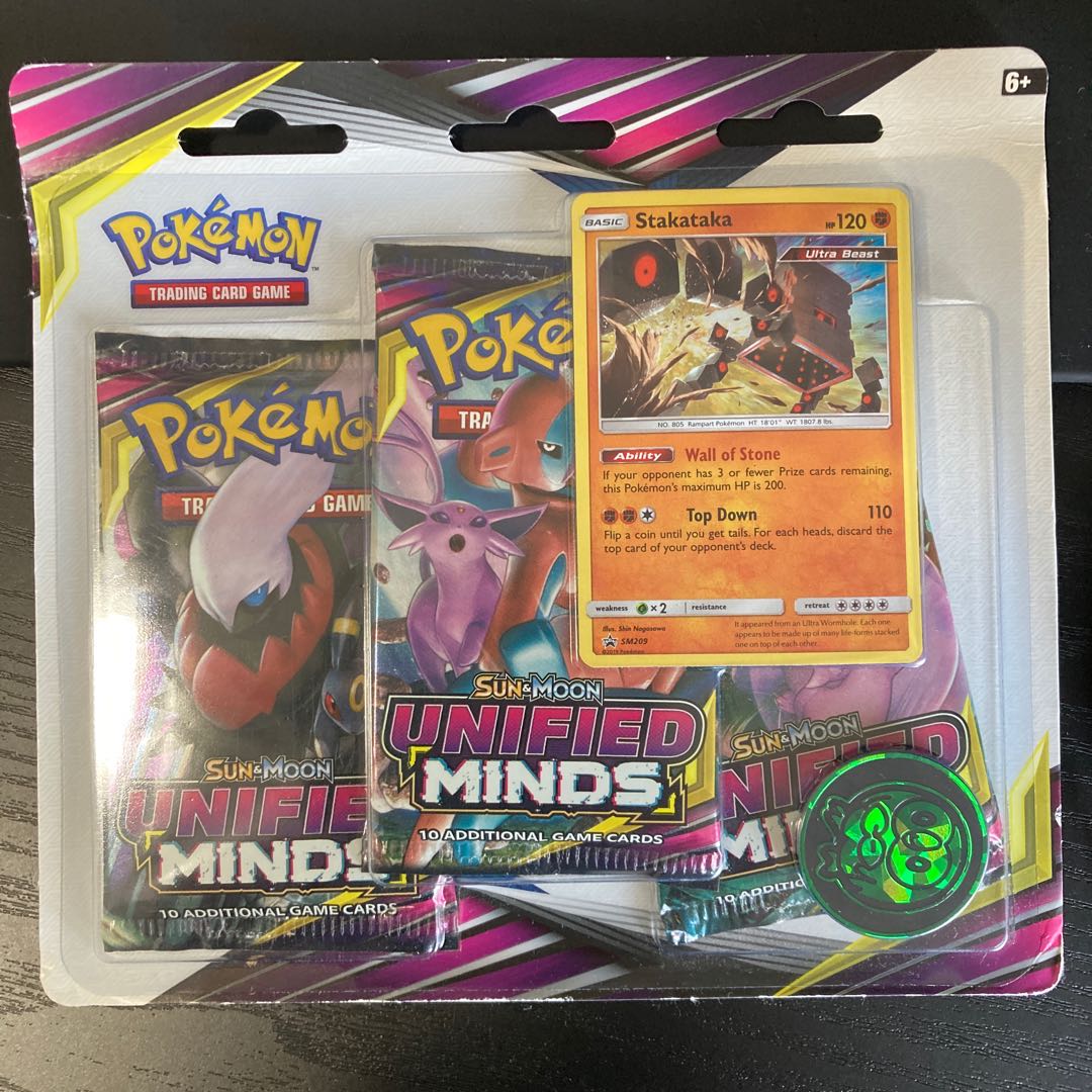 ポケモンカード　英語版　未開封　box UNIFIED MINDS 海外ポケカ Unified Mindsの通販 Er2UH（1765519175） | magi