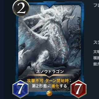 スノウドラゴンx2枚セット