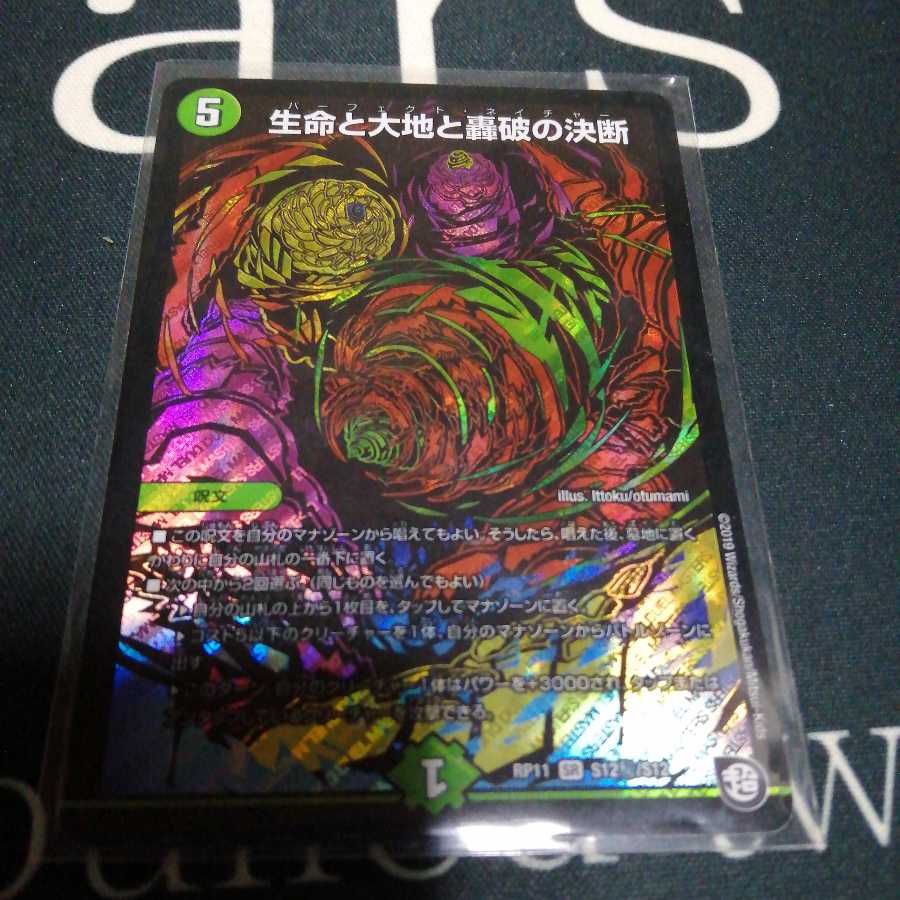 生命と大地と轟破の決断 SE シク 1枚