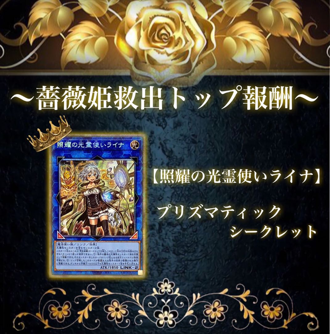 遊戯王「イバラで眠る薔薇姫救出大作戦」1口分
