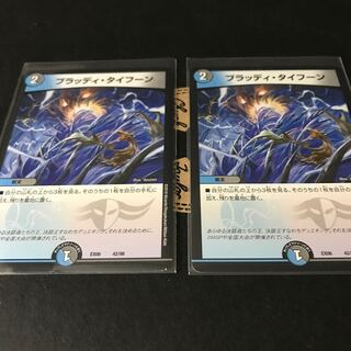 ブラッディタイフーン 2枚セット