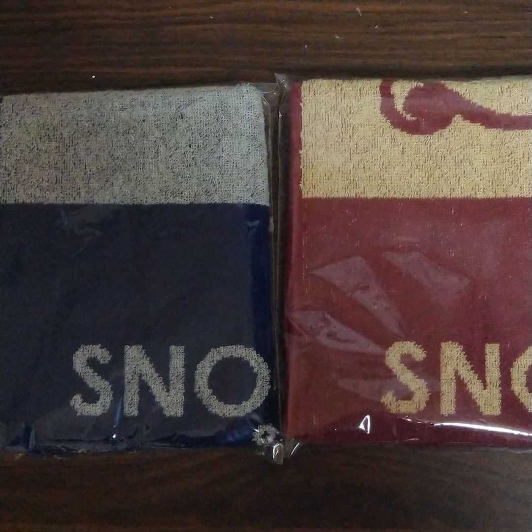 Snoopy, 2 kinds of towels