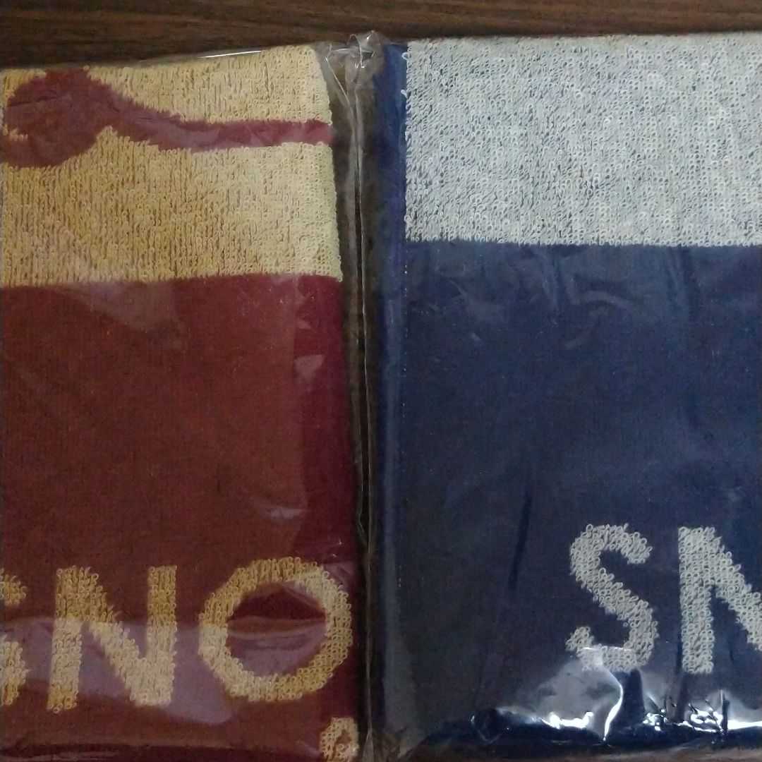 Snoopy, 2 kinds of towels