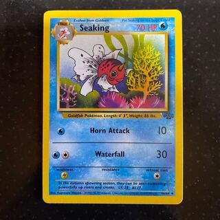 Pokémon Card Seaking Old Back English Version