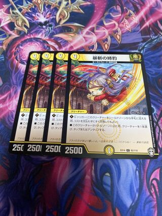 暴斬の姉豹　4枚セット