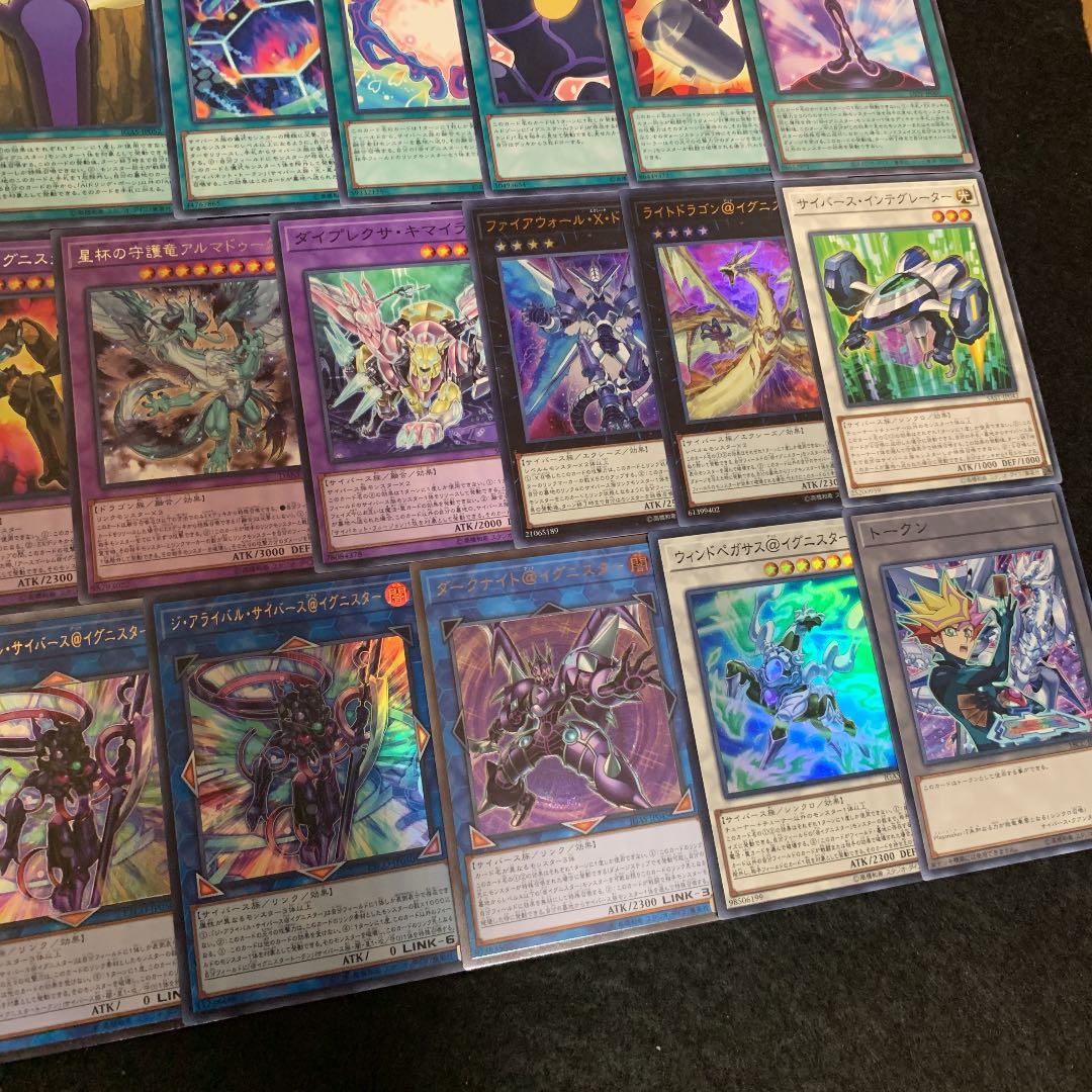 遊戯王 @イグニスター構築済みデッキ40枚+EX15枚