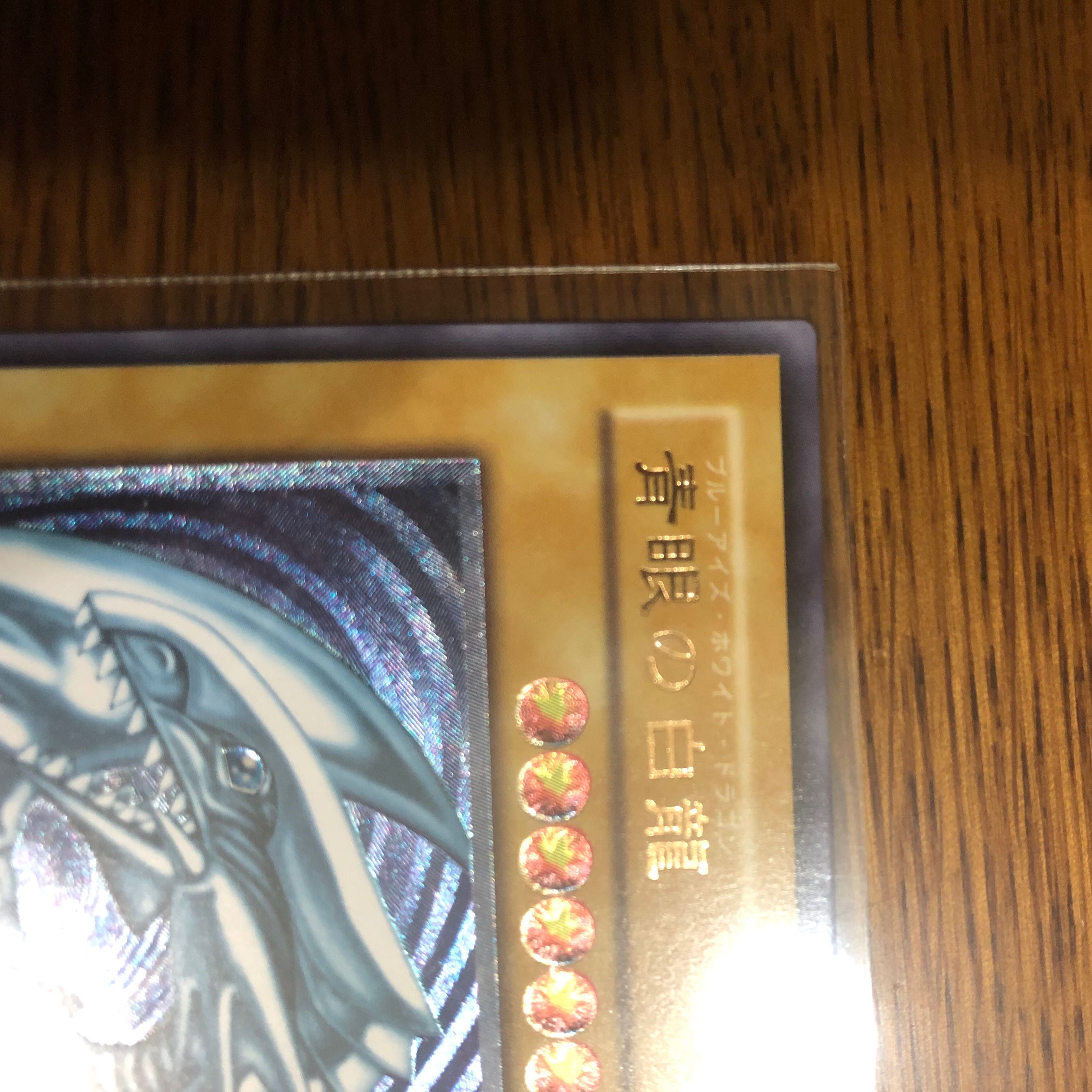 青眼の白龍　青艶　レリーフ　美品