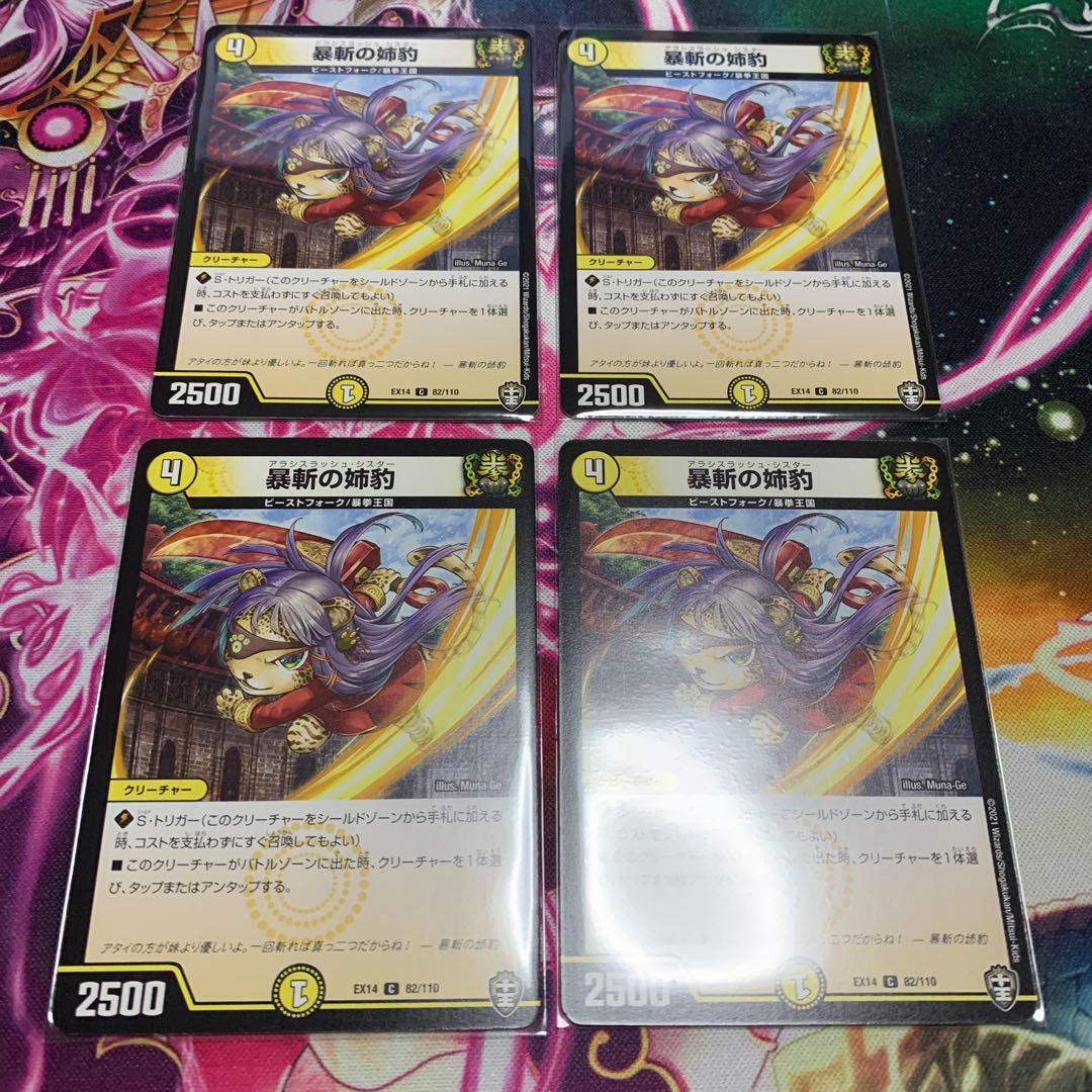 暴斬の姉豹 4枚