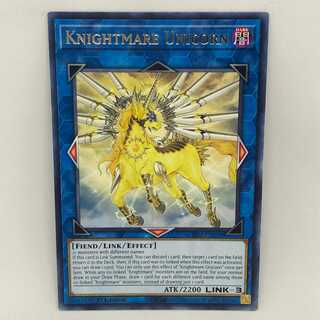 遊戯王 英語 トロイメア・ユニコーン 1st GEIM 字レア レア 【リンク】