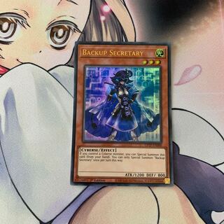 バックアップ・セクレタリー　英語